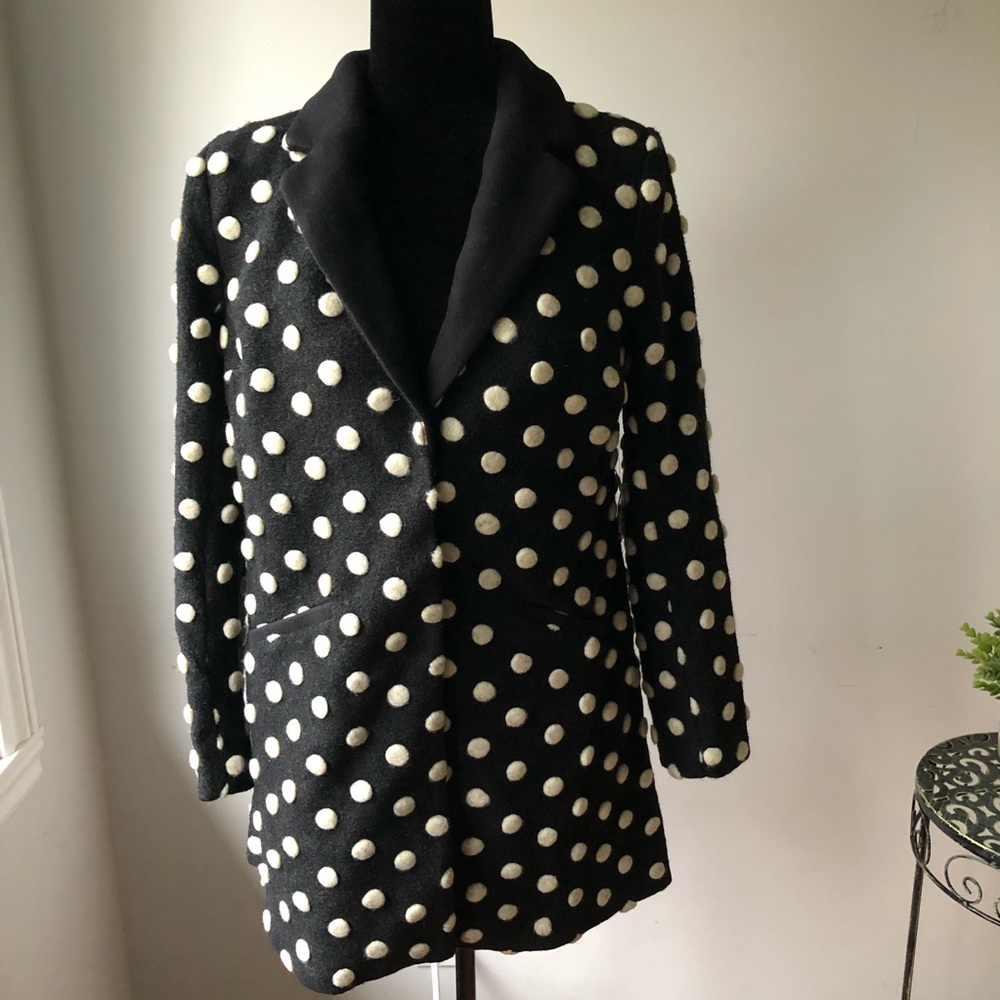 NEW Modcloth Polka Dot Jacket